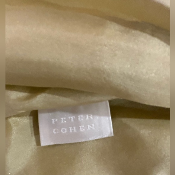 Peter Cohen skirt and jacket Suit size S light mustard. High end designer. - Picture 3 of 9